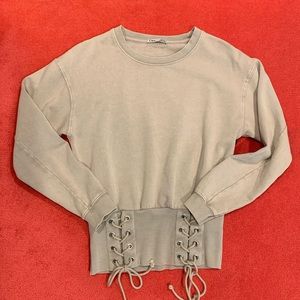 Dex fitted sweatshirt tee